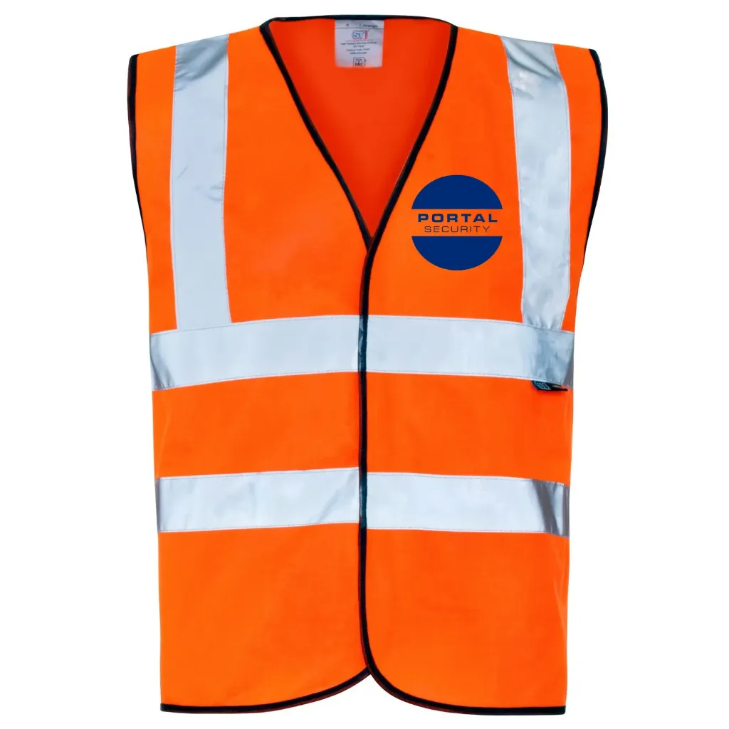 Portal Hi Vis Orange Vest