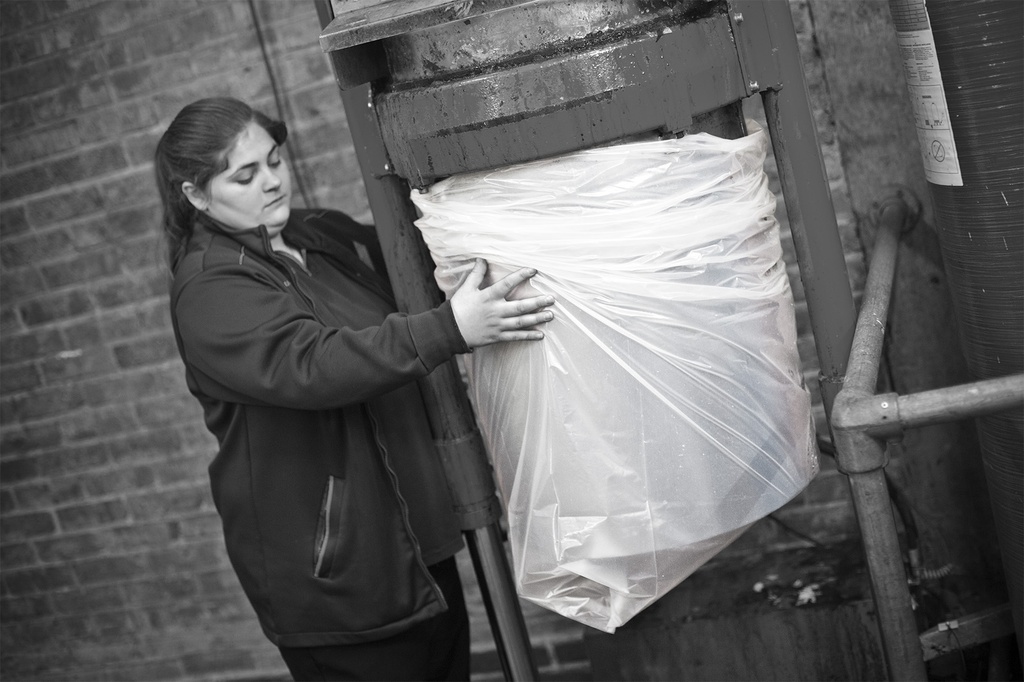 Clear Heavy Duty Compactor Sacks - 100 pack