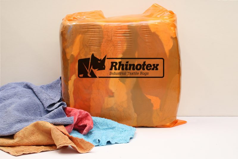 Colour Terry Towel Rags 8kg Pack