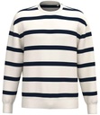 Native Spirit Unisex Striped Crew Neck Sweatshirt