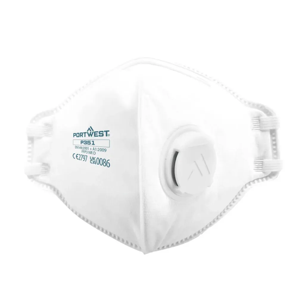 EAGLE FFP3 Valved Dolomite Fold Flat Respirator (Pk10)
