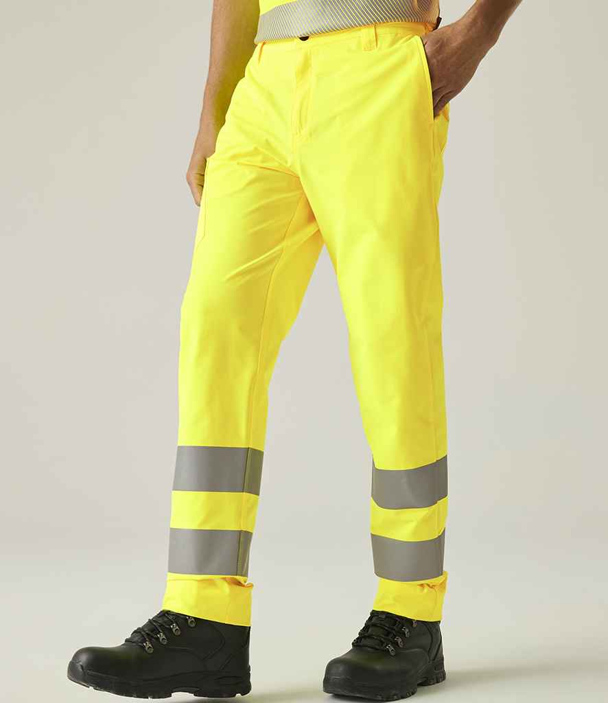 Regatta High Visibility Pro Contract Stretch Action Trousers