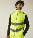 Regatta High Visibility Pro Contract Ablaze Soft Shell Bodywarmer