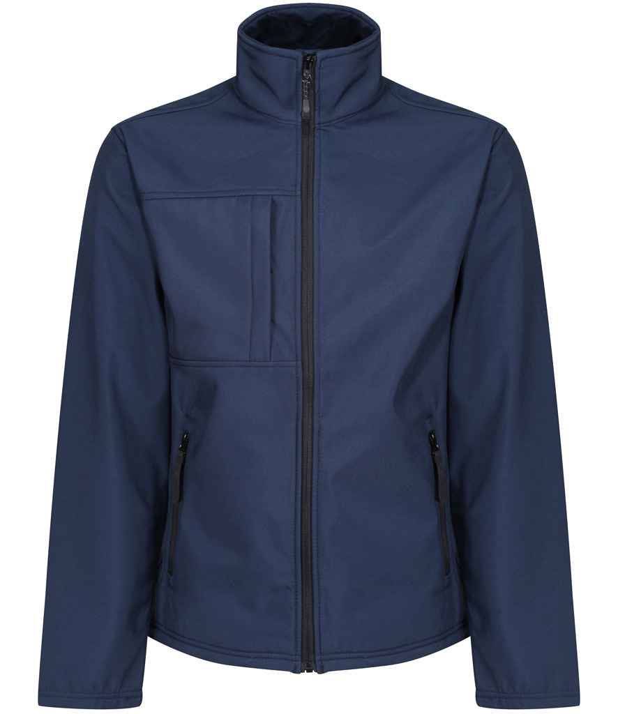 [RG191 NV/SE S] Tura Soft Shell Jacket (Navy/Seal Grey, S)