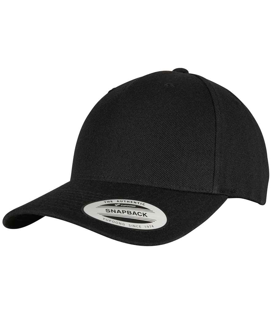 Flexfit 5 Panel Premium Curved Snapback
