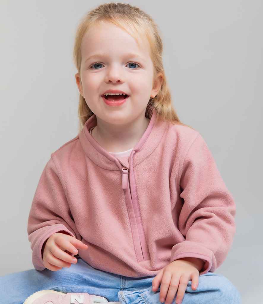 Larkwood Kids 1/2 Zip Lightweight Fleece