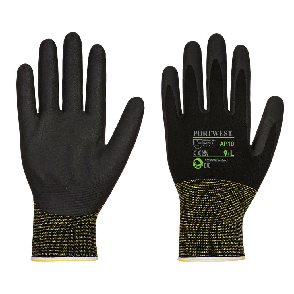 [AP10K8RXS] Grip 15 Foam Nitrile Bamboo Glove (Pk12) (XS)