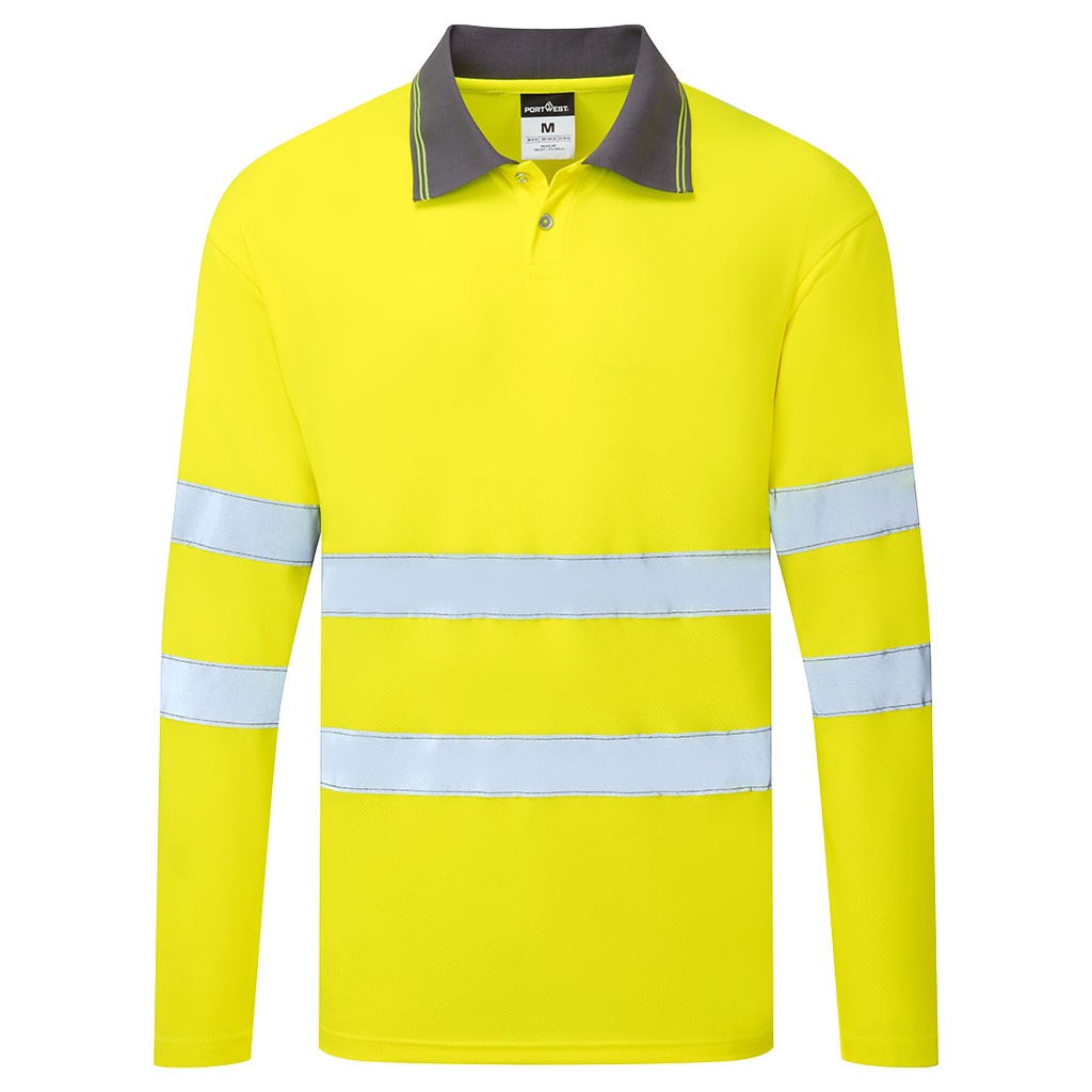 ES1 Essential Hi-Vis Polo Shirt L/S