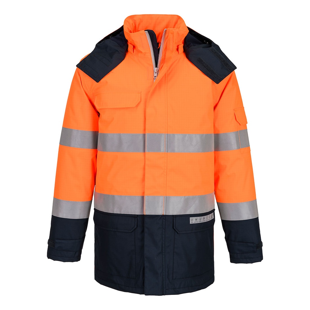 Bizflame Rain+ Hi-Vis Multi-Norm Contrast FR Winter Jacket