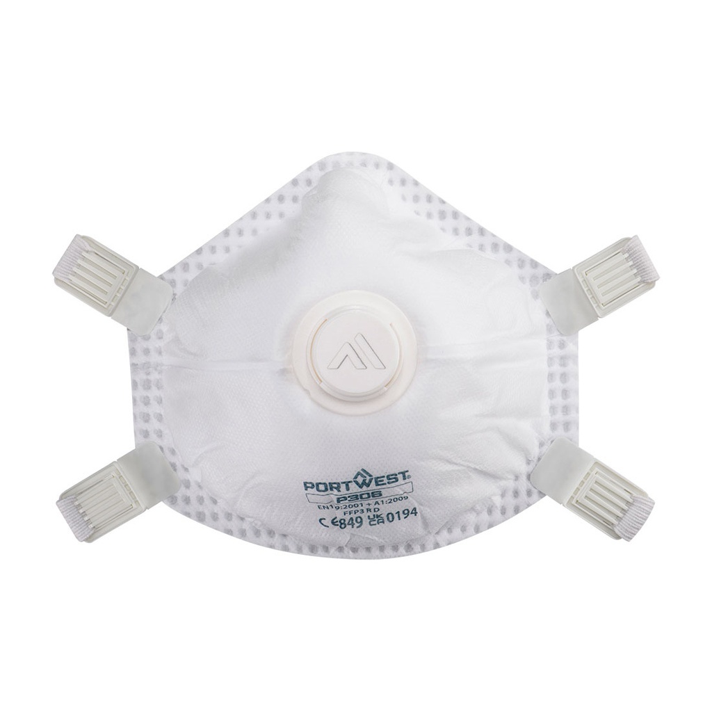 FFP3 Ultimate Valved Reusable Respirator (Pk5)
