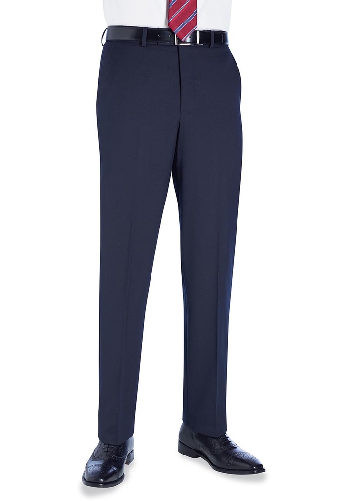 [8557DBlack28] Brook Taverner Aldwych Trouser (28, Black)