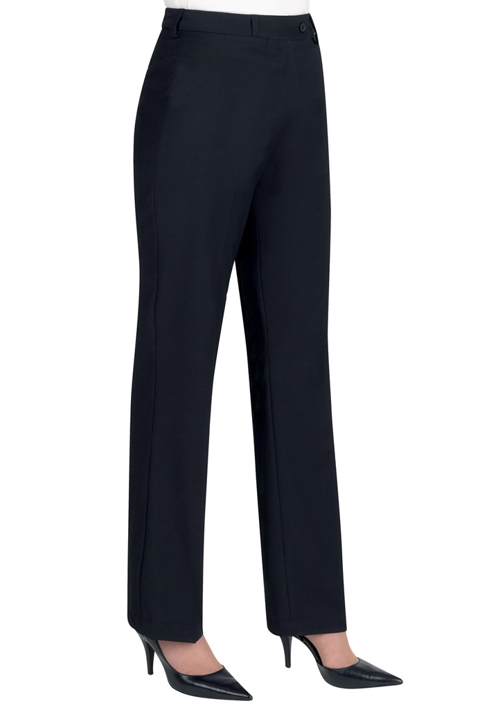 [2109DBlack10] Brook Taverner Varese Trouser (10, Black)