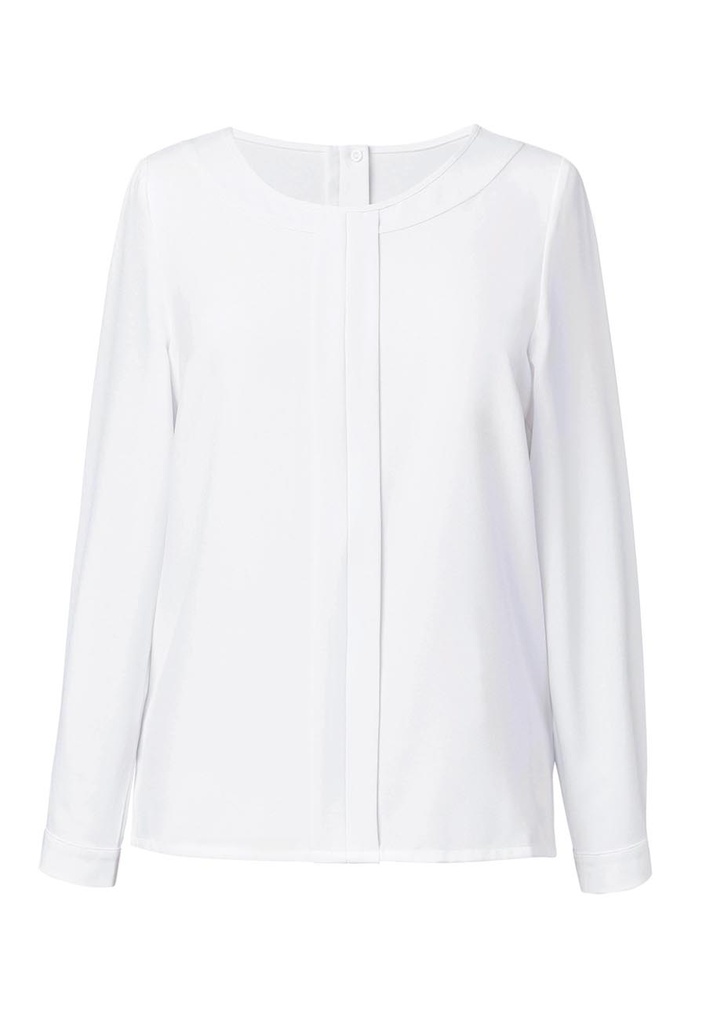 [2264BCream06R] Brook Taverner Riola Blouse (6 Regular, Cream)