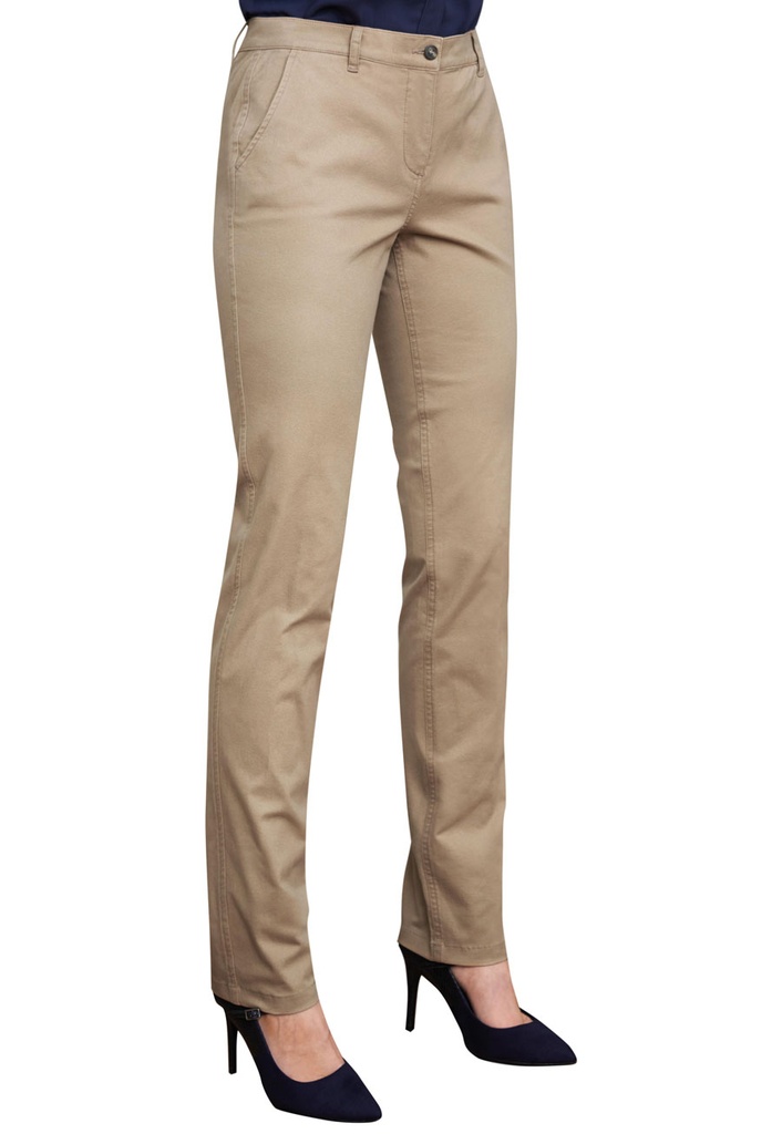[2303DBlack10] Brook Taverner Houston Slim Leg Chinos (10, Black)