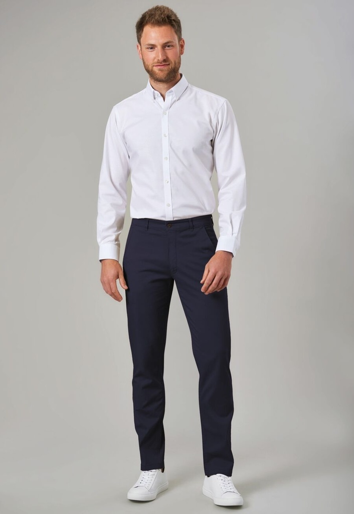 [8807DBlack28] Brook Taverner Miami Slim Fit Chino (28, Black)