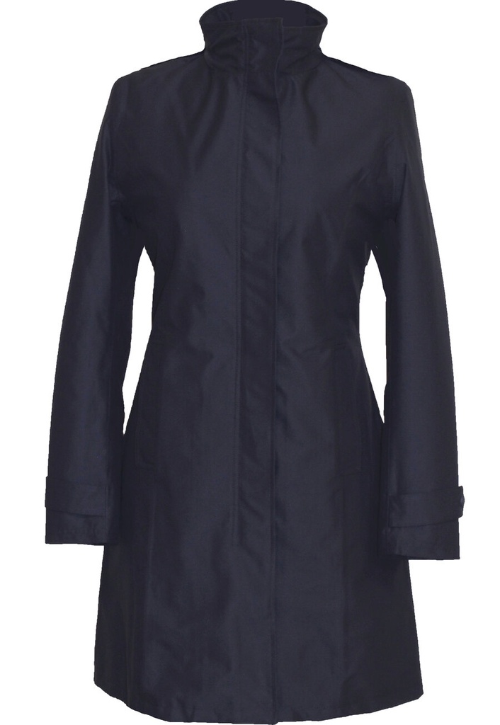 [2346DBlack06R] Brook Taverner Washington Raincoat (6 Regular, Black)