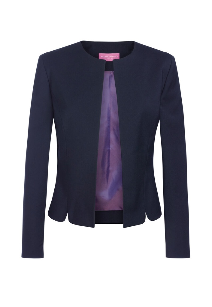[2353DBlack06R] Brook Taverner Rosa Jacket (6 Regular, Black)
