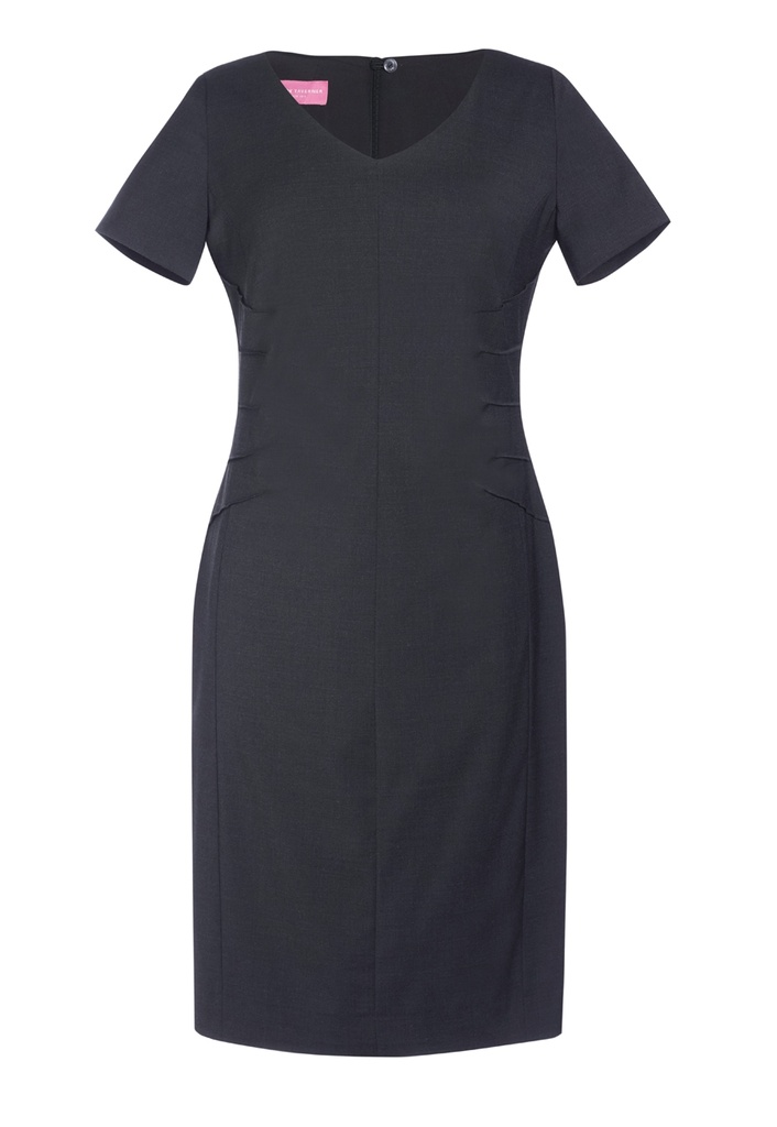 [2354DBlack06R] Brook Taverner Marino Dress (6 Regular, Black)