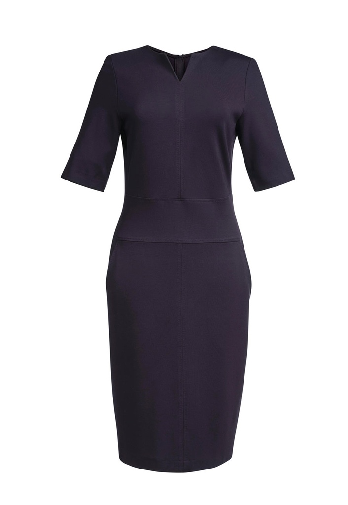 [2365DBlack06R] Brook Taverner Celeste Dress (6 Regular, Black)