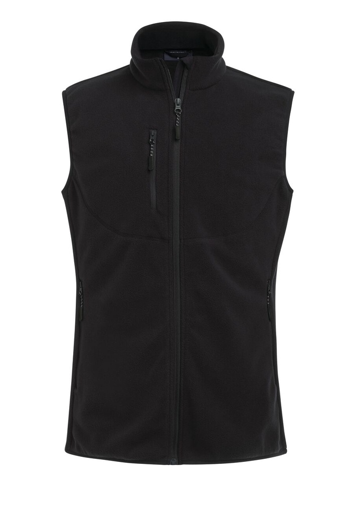 [4643DBlack2XL] Brook Taverner Rochester Core Fleece Gilet (2XL, Black)