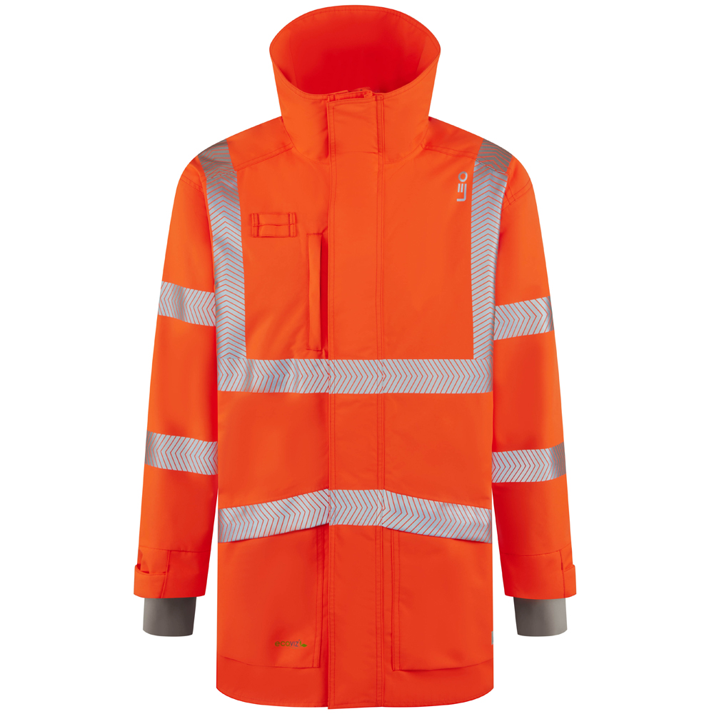 PETROC Leo EcoViz 10K Performance+ Dobby Fleece-Lined Anorak