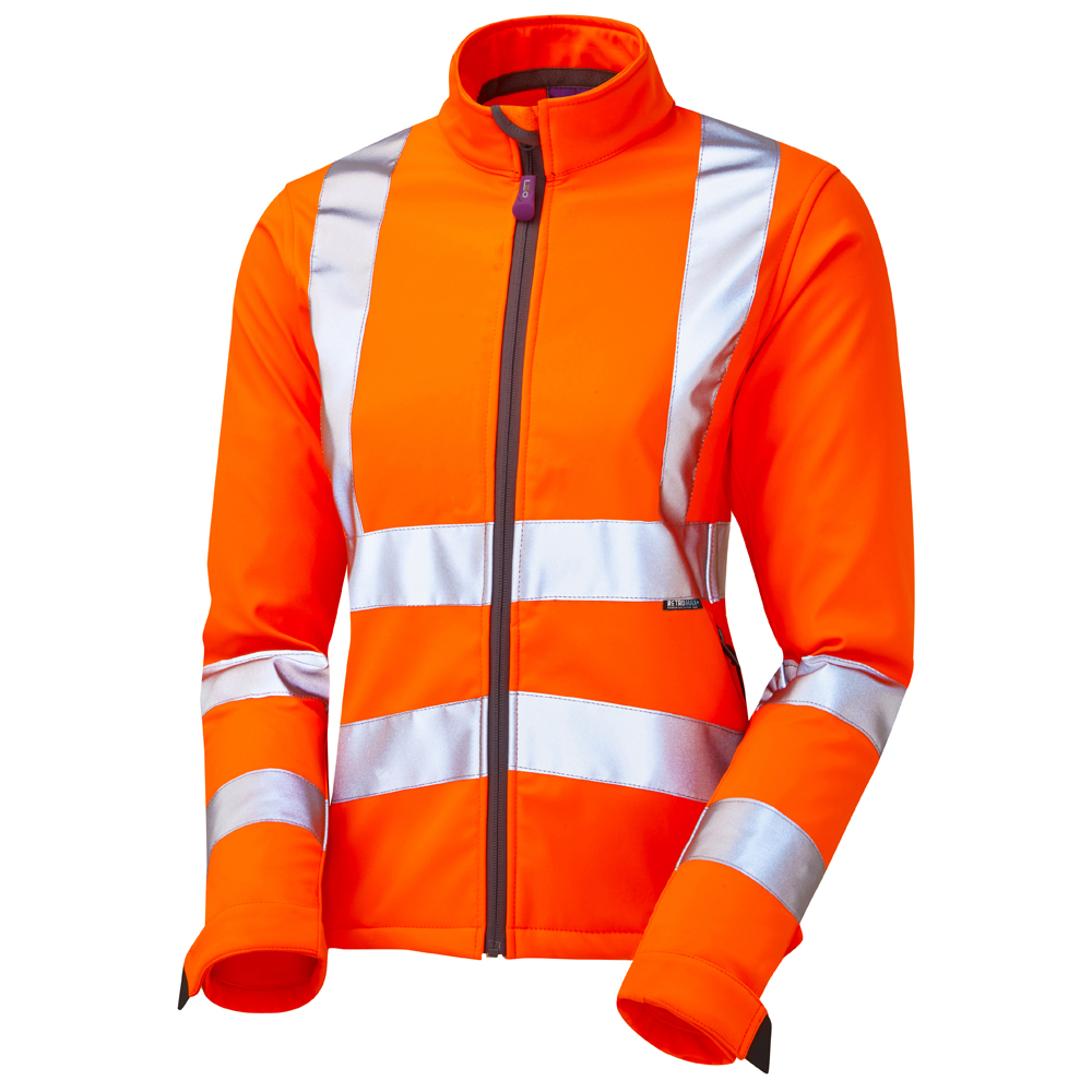 [SJL01-O-LEO-XS] HONEYWELL Leo EcoViz Womens Softshell Jacket (XS)