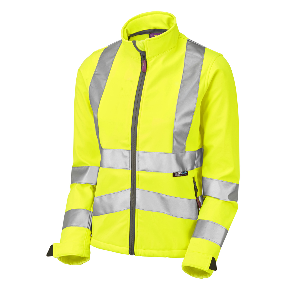 [SJL01-Y-LEO-XS] HONEYWELL Leo EcoViz Womens Softshell Jacket (XS)