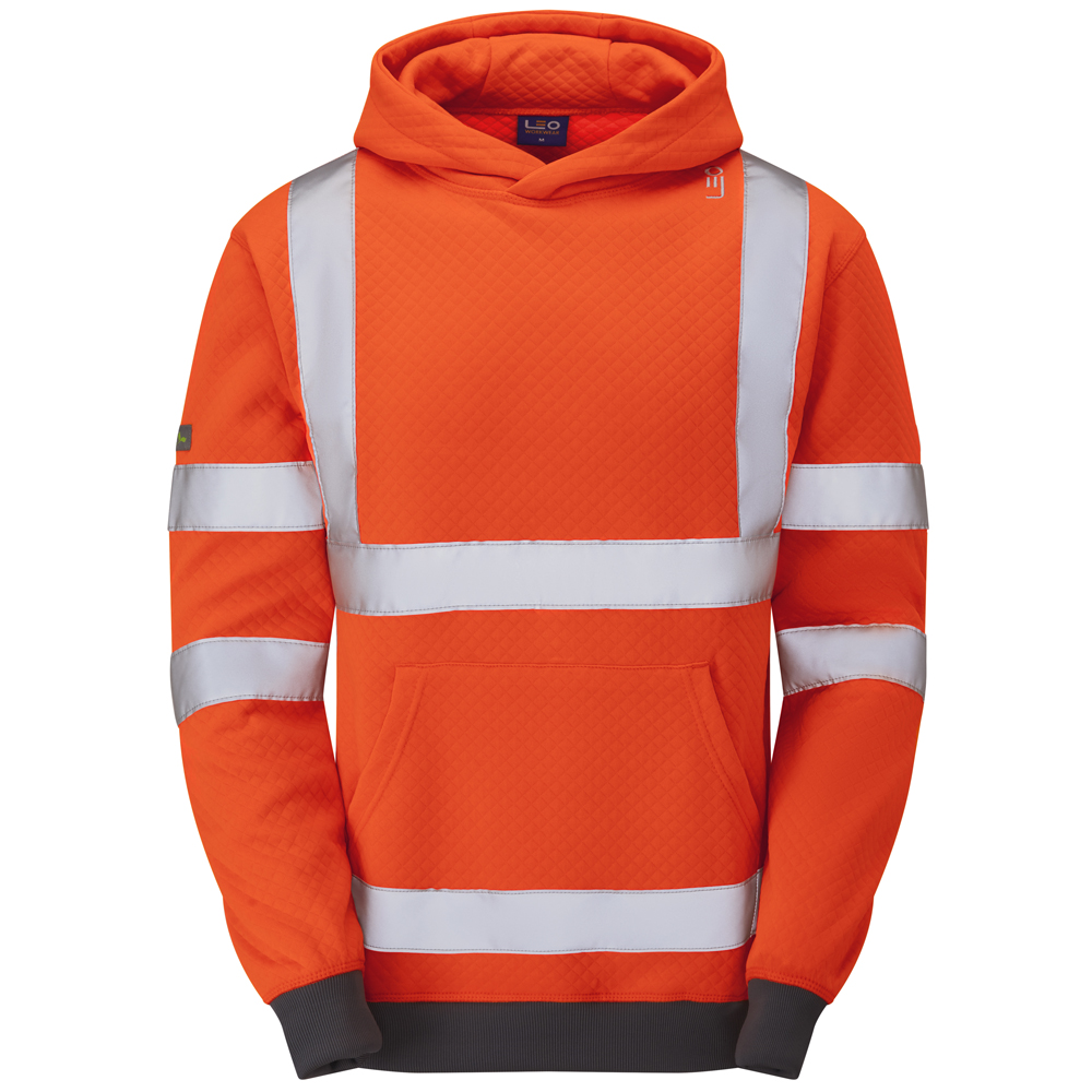 [SS04-O-LEO-S] GOODLEIGH Leo EcoViz Hooded Sweatshirt (S)