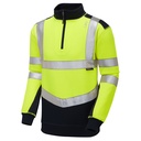TAPELEY Leo EcoViz Dual Colour 1/4 Zip Sweatshirt